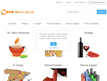 Tablet Screenshot of cavamariajesus.com